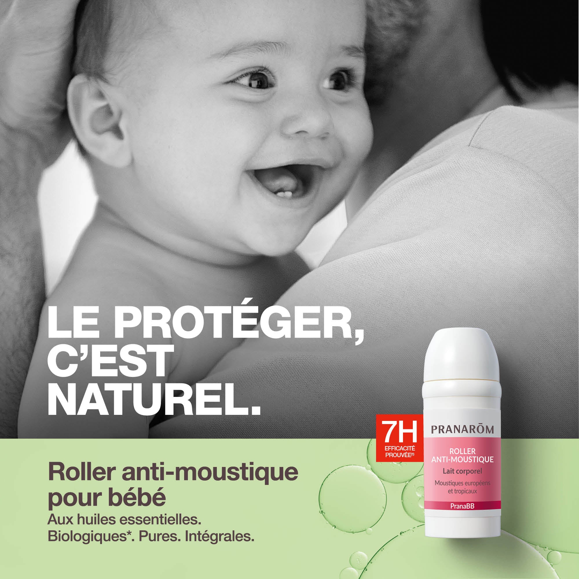 Anti-moustique bébé: formule dès 2 mois et pour toute la famille