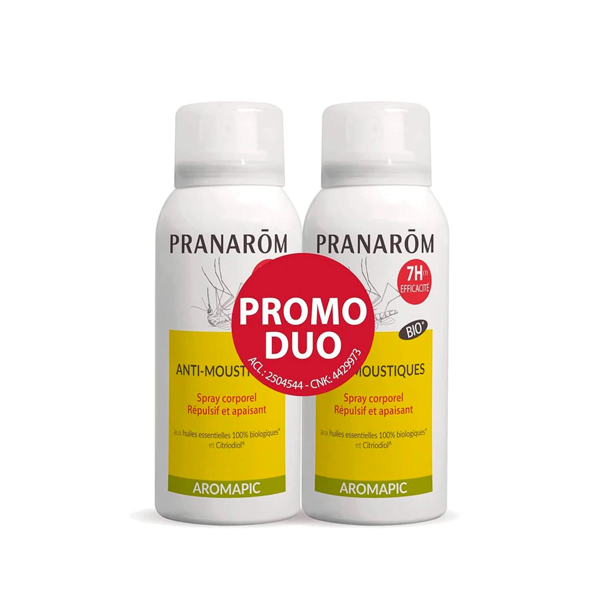 Duo Spray corps anti-moustiques - Bio