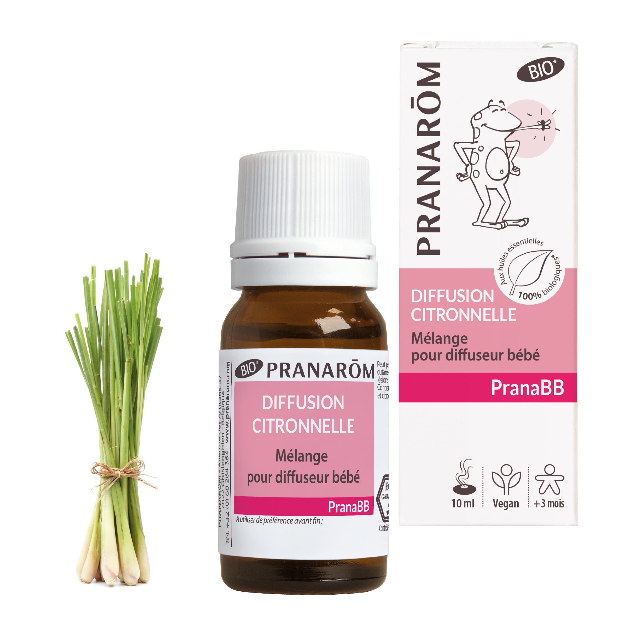 Diffusion citronnelle pour bébé - Bio